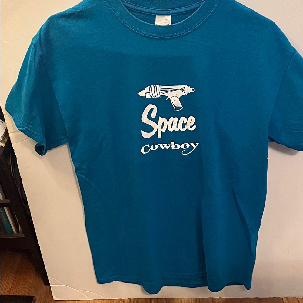 Gildan Teal Heavy Cotton T-Shirt-Medium